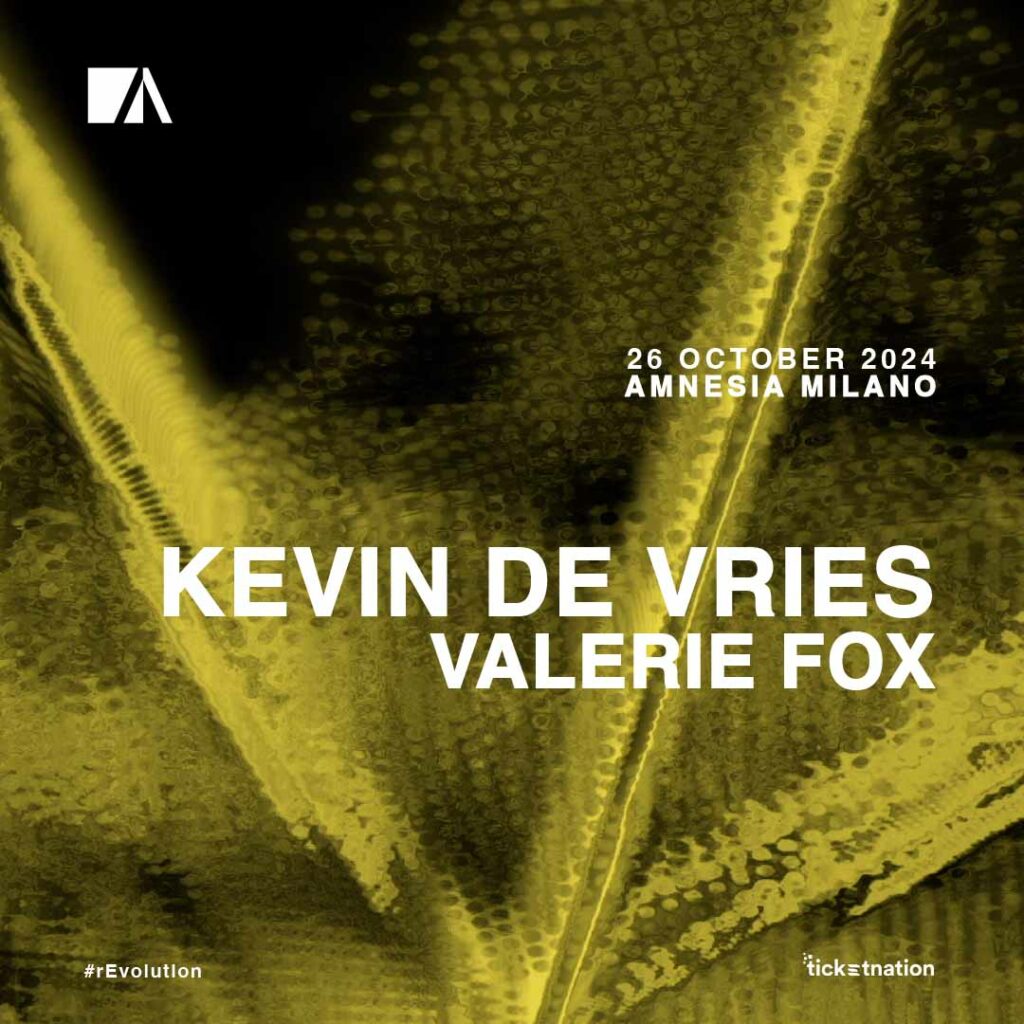 Kevin De Vries Amnesia 26 Ottobre 2024