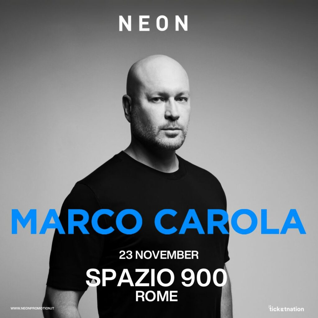 marco carola spazio novecento 23 novembre 2024