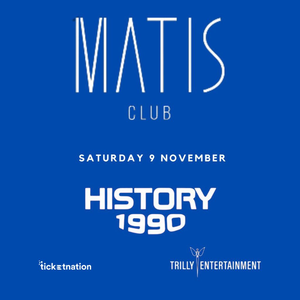 History 1990 Matis Club 09 Novembre 2024