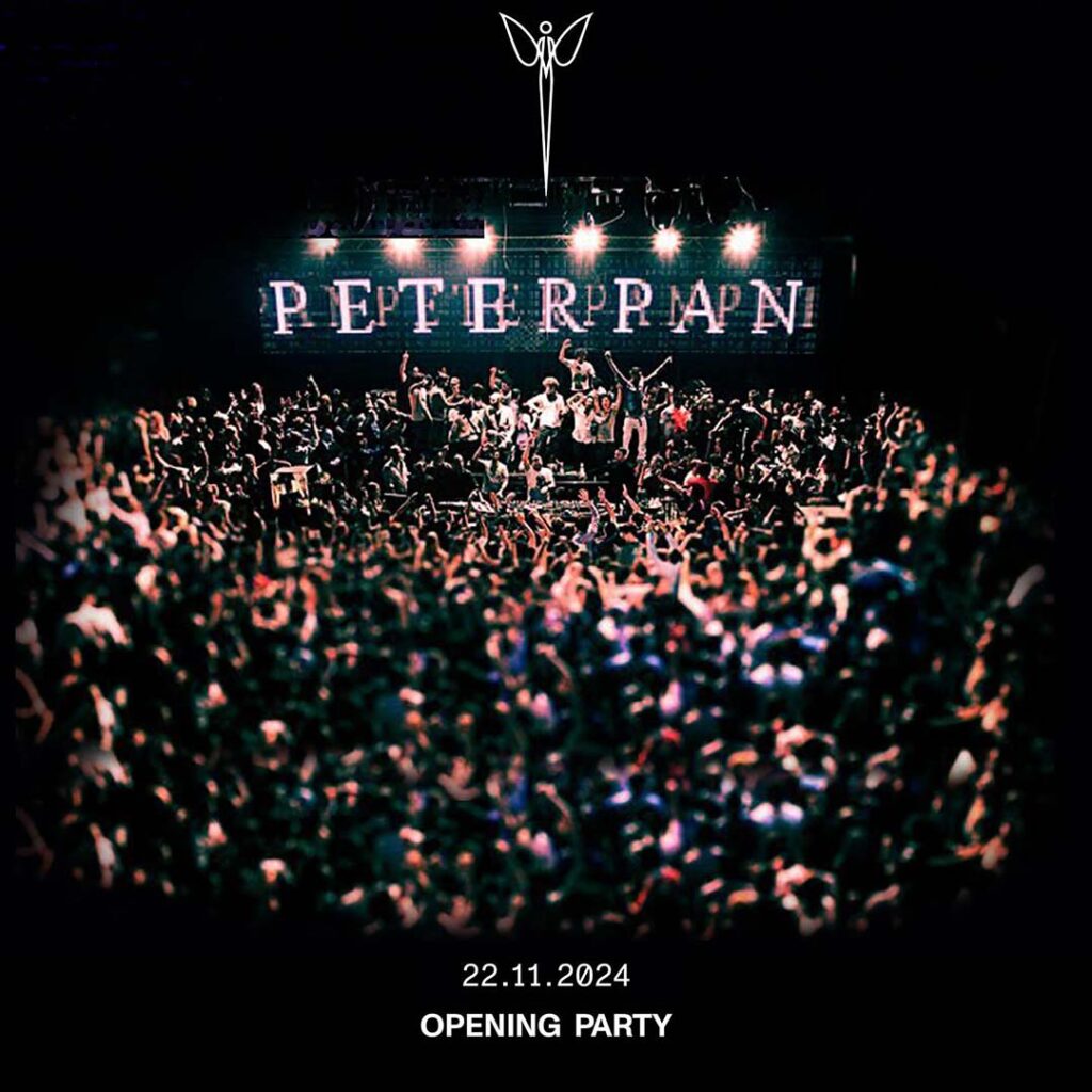 Peter Pan Opening Party 22 Novembre 2024